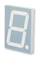 HDSP-U203 - 7 Segment LED Display, Red, 20 mA, 2 V, 5.39 mcd, 1, 8 mm - BROADCOM
