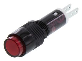 AP8M122R - PANEL MOUNT INDICATOR, LED, 8MM, RED, 24V - IDEC