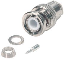 000-6775 - RF/COAXIAL BNC PLUG STR 50 OHM CLAMP/SLDR - AMPHENOL RF