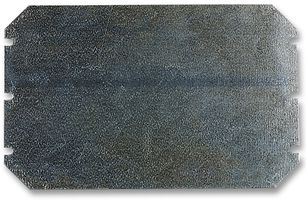 EKIV 43 MOUNTING PLATE - Enclosure Accessory, 370mm x 270mm, Steel, Mounting Panel, CAB Series PC/ABS 3040 Enclosures - FIBOX