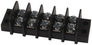 38760-0105 - TERMINAL BLOCK, BARRIER, 5POS, 14AWG - MOLEX