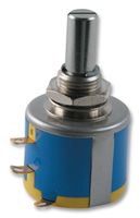 534B1501JC8872 - Rotary Potentiometer, Wirewound, 500 ohm, 10 Turns, Linear, 2 W, ± 5%, 534 - VISHAY