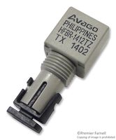 HFBR-1412TZ - Fiber Optic Transmitter, Miniature Link, ST Port, 820 nm, 5 Mbaud, 1500 m, 100 mA, 1.84 V, 3.8 V - BROADCOM