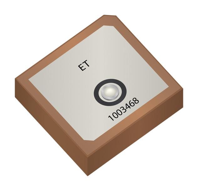 KYOCERA AVX Antennas - Single Band Chip 1003468 ANTENNA PATCH, 2.4GHZ, 18MM X 18MM X 4MM KYOCERA AVX 3407018 1003468