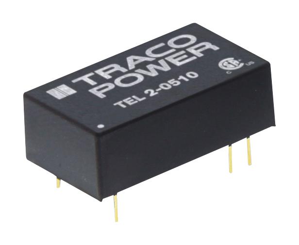 TEL 2-2422 CONVERTER, DC/DC, 2W, +/-12V TRACO POWER
