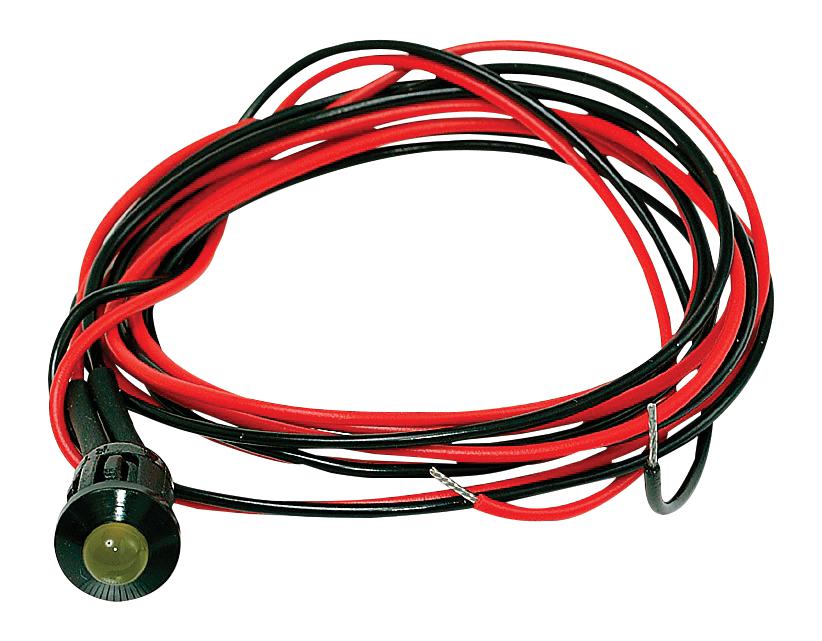 T000019 LED INDICATOR, PANEL MNT, 8MM, GREEN CML INNOVATIVE TECHNOLOGIES