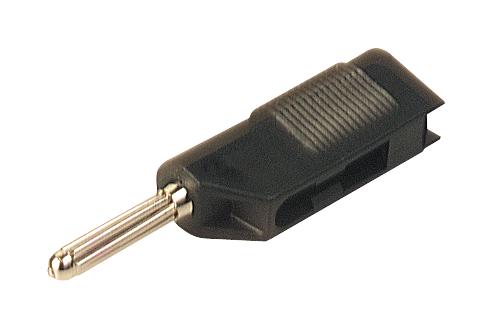 930729100 PLUG, 30A, 4MM, STACKABLE, BLACK, PK5 HIRSCHMANN TEST AND MEASUREMENT