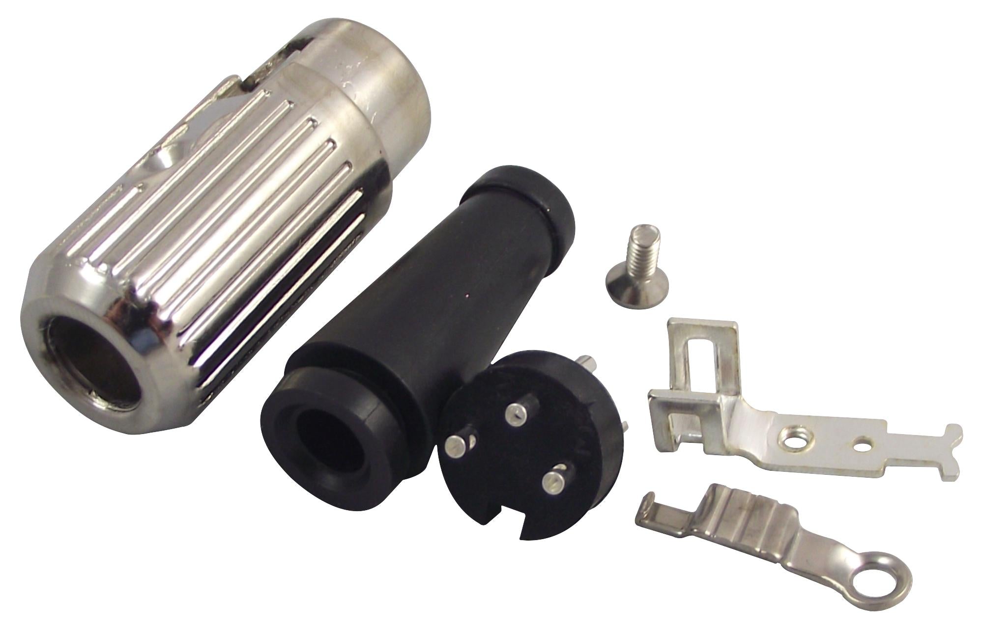 590-0300 PLUG, DIN, LOCKING, 3POLE DELTRON COMPONENTS