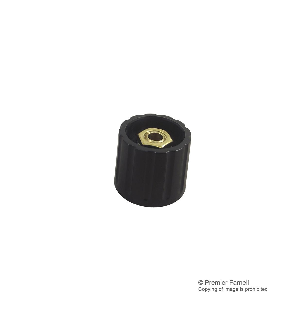 020-4420 KNOB, BLACK ELMA