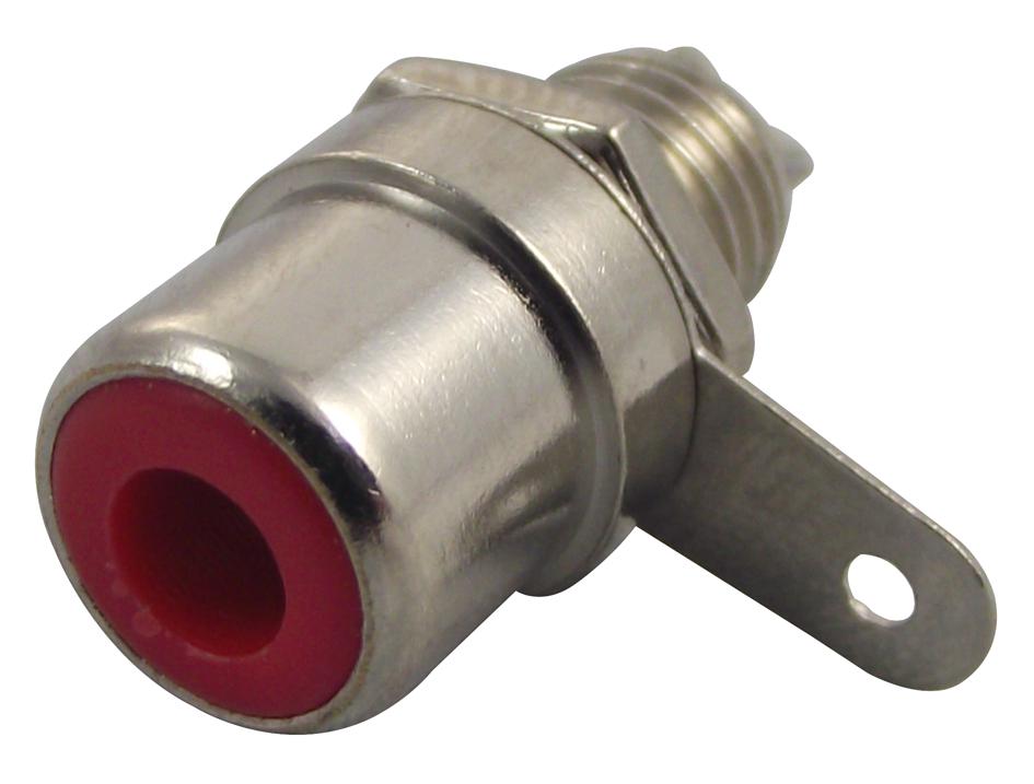 PSG01504 SOCKET, PHONO, CHASSIS, RED, PK10 PRO SIGNAL