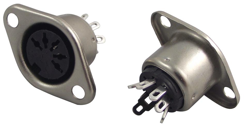 PS000057 DIN AUDIO/VIDEO CONN, SOCKET, 5POS MULTICOMP PRO