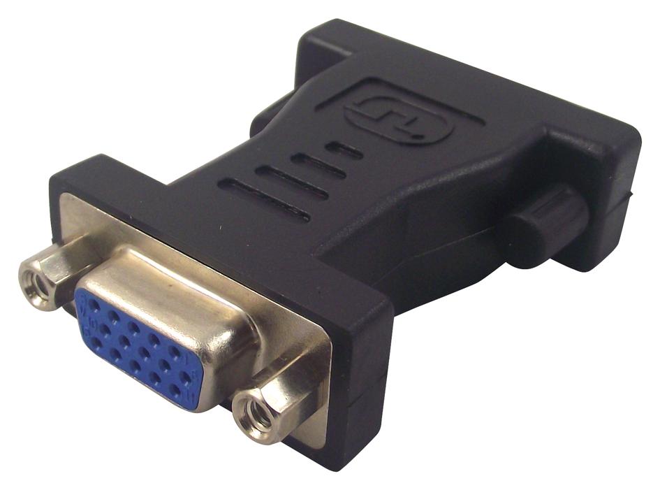 2263 ADAPTOR, DVI-A PLUG TO VGA RCPT VIDEK