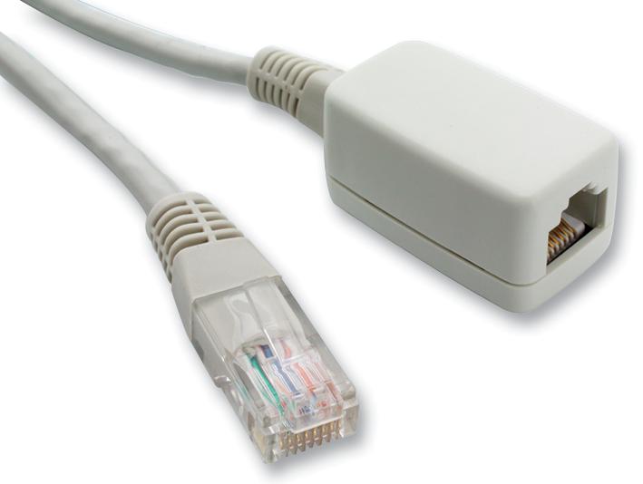 1966-1 LEAD, RJ45, CAT6, EXTENSION, 1M VIDEK