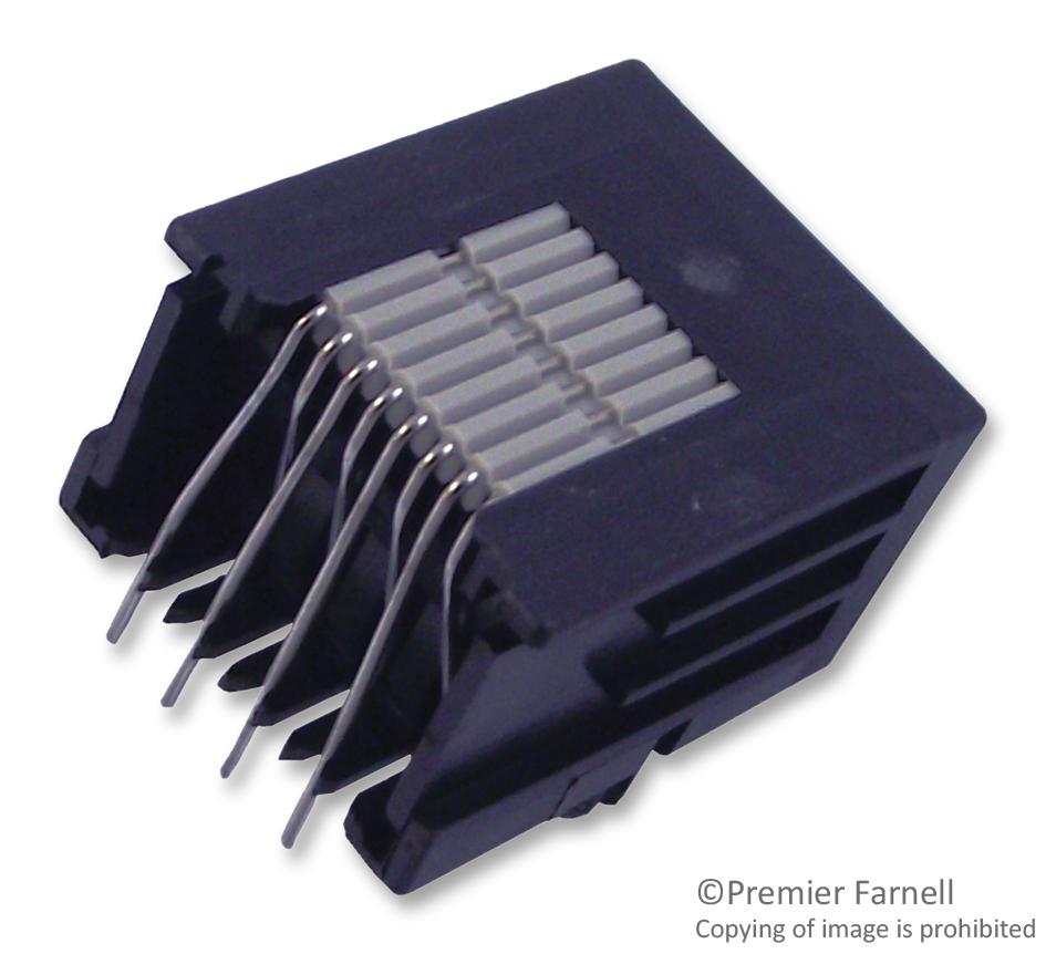 1-1705951-1 JACK, RIGHT ANGLE, 8/8 TE CONNECTIVITY