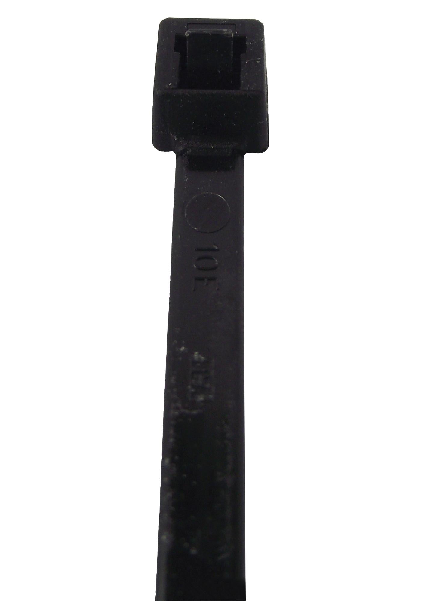111-70110 CABLE TIE, REL, BLACK, 770X8.9MM, PK50 HELLERMANNTYTON