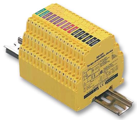 SDPSTN DATA/SIGNAL LINE PROTECTOR, DIN RAIL MTL SURGE TECHNOLOGIES