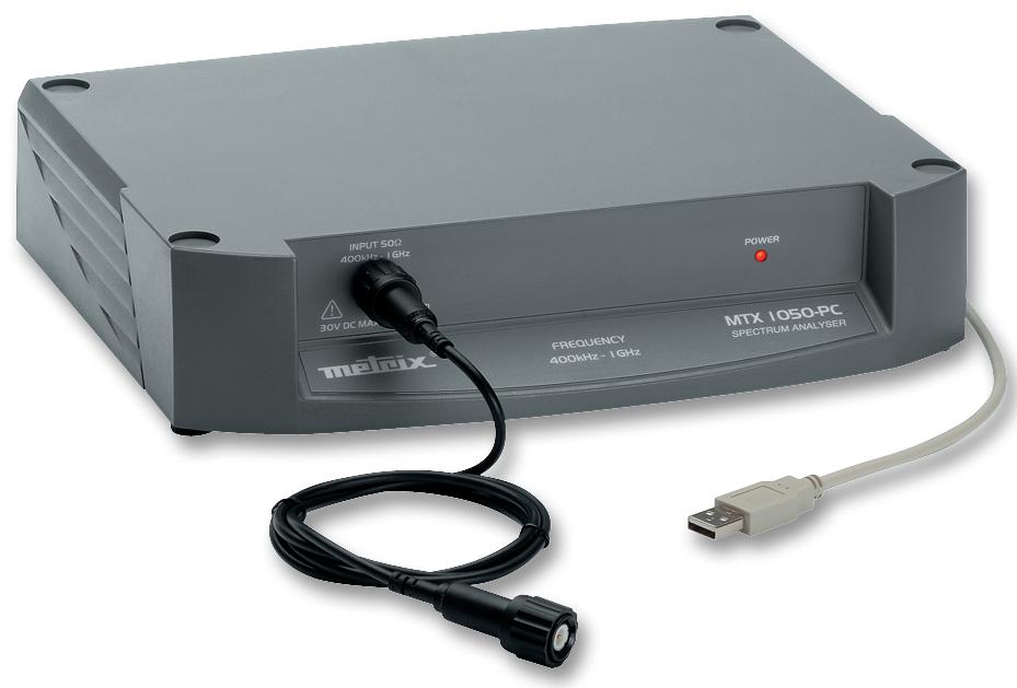 MTX1050-PC ANALYSER, SPECTRUM, PC METRIX