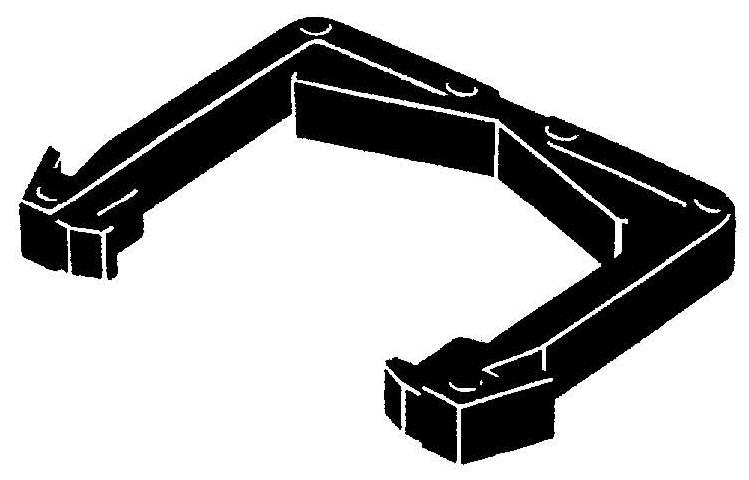 P6B-C2 CLIP, PLASTIC, FOR G6 RELAY BASES OMRON