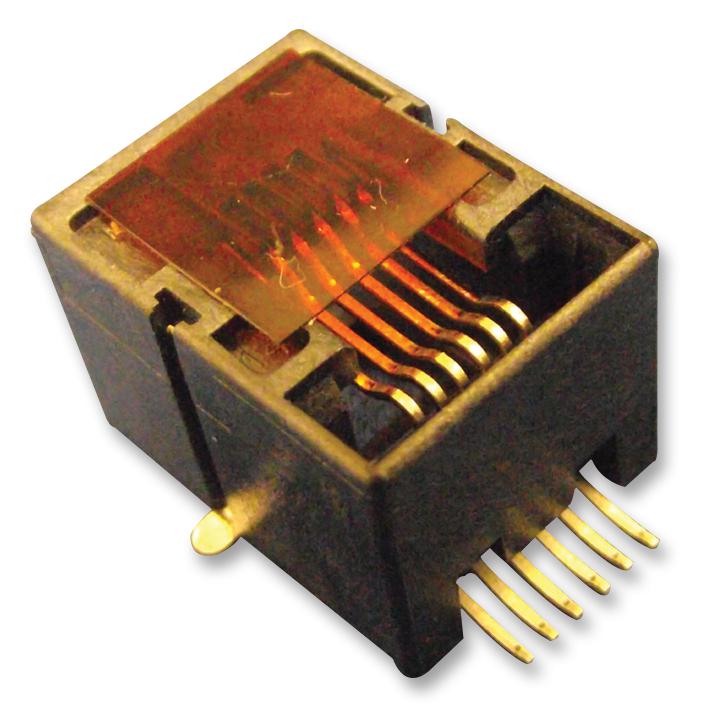 85502-5007 CONNECTOR, RJ12, JACK, 1PORT, 6P6C, CAT3 MOLEX
