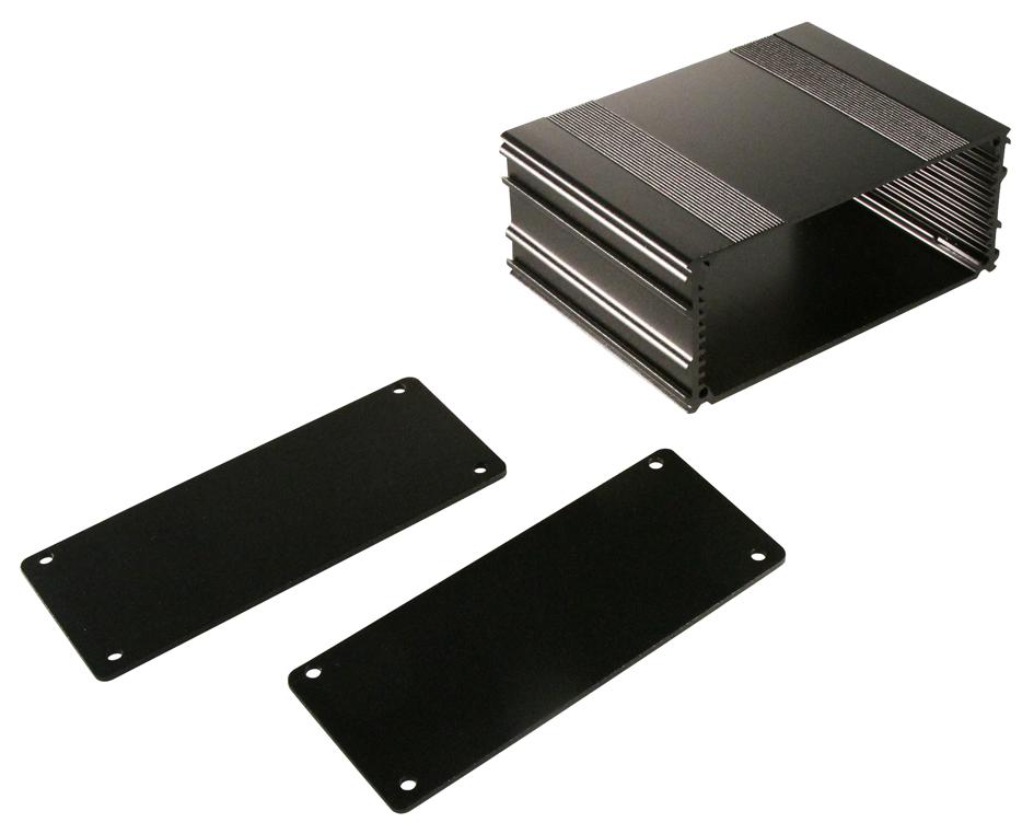 B3-080BK CASE, ALUMINIUM, BLACK, 109X45X80MM BOX ENCLOSURES