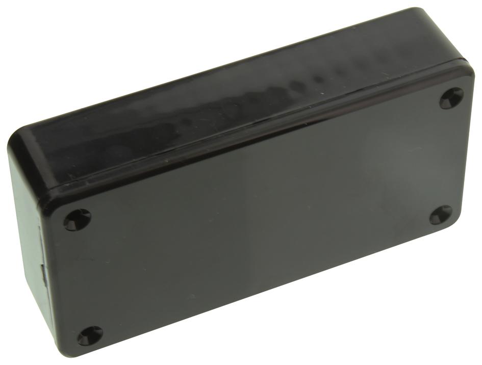 1591ASBK BOX, ABS, BLACK, 100X50X25MM HAMMOND