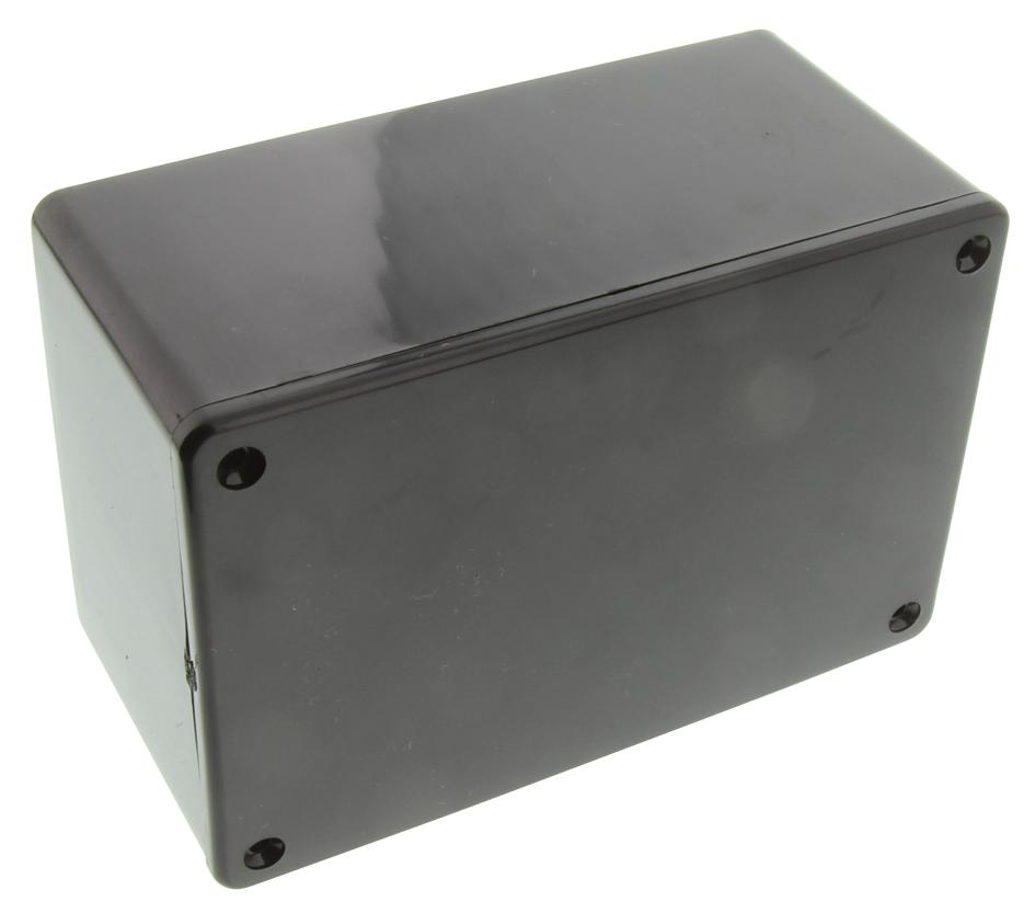 1591TSBK BOX, ABS, BLACK, 120X80X59MM HAMMOND