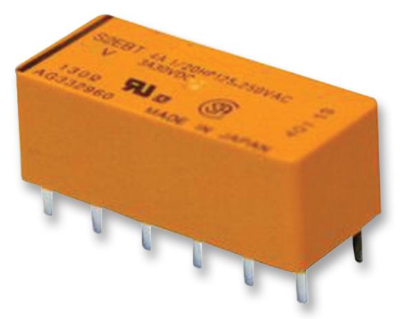 S4EB-12V RELAY, 4PST-NO, 12VDC, 4A, TH PANASONIC