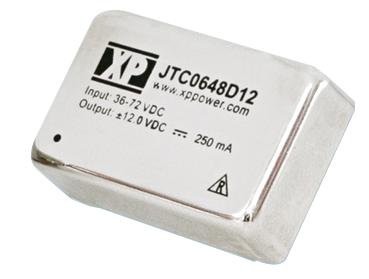 JTC0424D12 CONVERTER, DC/DC, 2O/P, 4W, 12V XP POWER