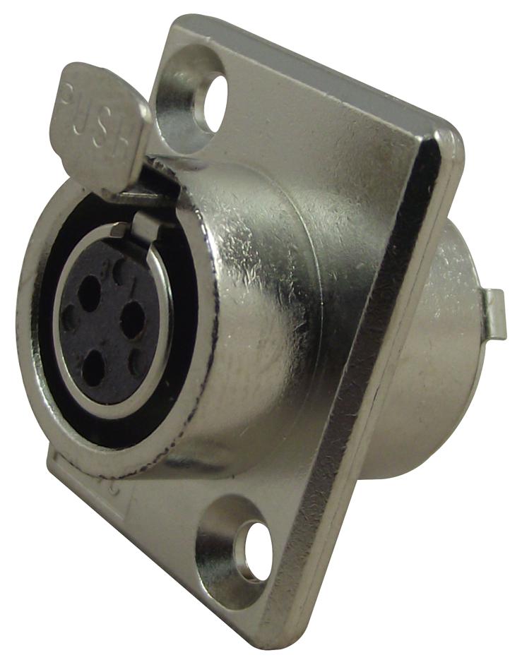 TY3F SOCKET, TINI, Q-G, PANEL, 3POLE SWITCHCRAFT/CONXALL