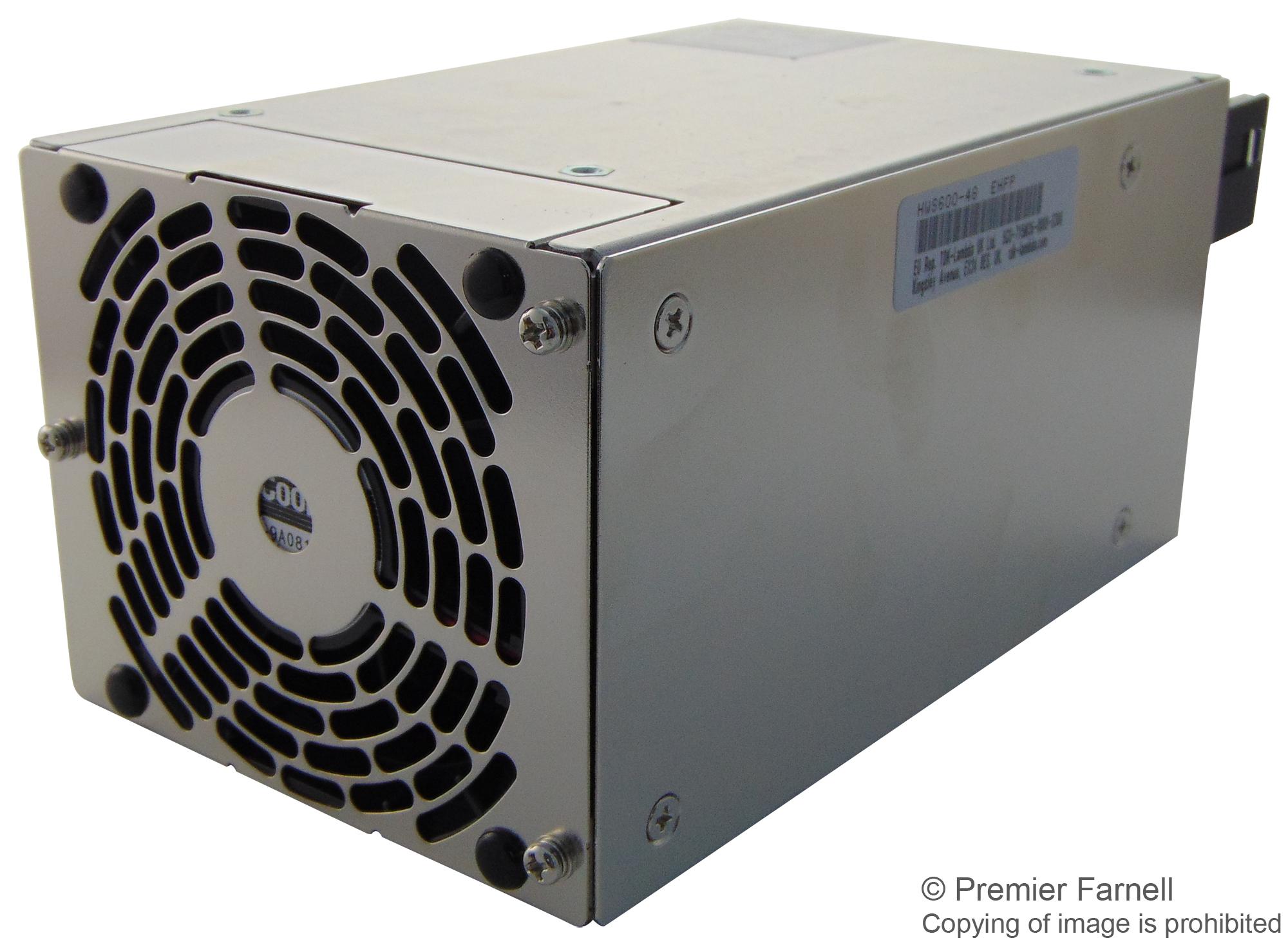 HWS600-48 PSU, ENCLOSED, 48V, 13A, 624W TDK-LAMBDA