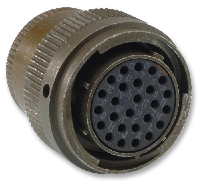 KPSE06F24-61PW CONNECTOR, CIRCULAR, SIZE 24, 61WAY ITT CANNON