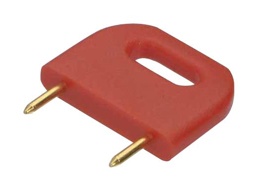 D3088-99 PLUG, SHORTING, 0.4", RED HARWIN