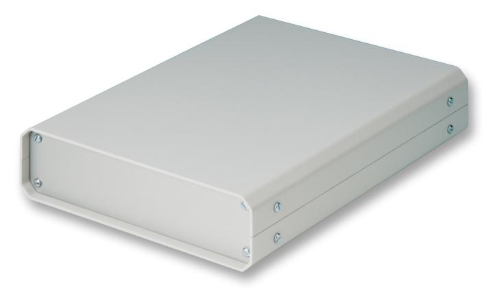 M5512110 CASE, ALUMINIUM, GREY, 50X185X250MM METCASE