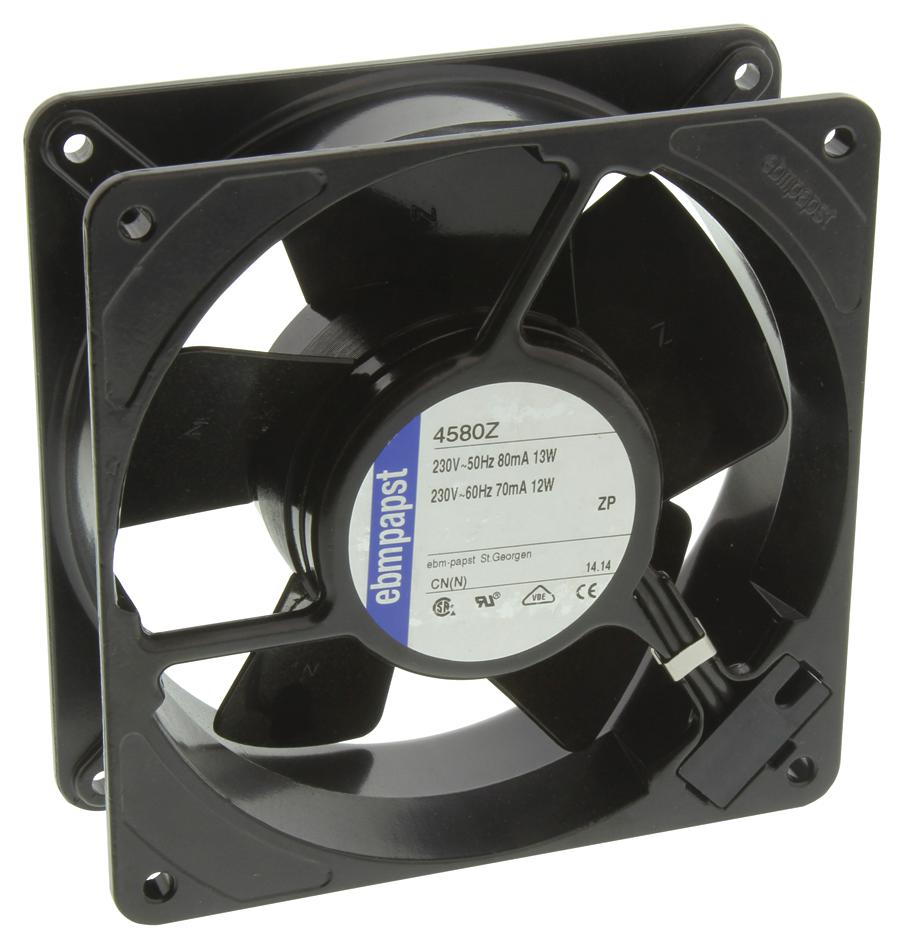 4656ZH AXIAL FAN, 119X38MM, 94.1CFM, 40DBA EBM-PAPST