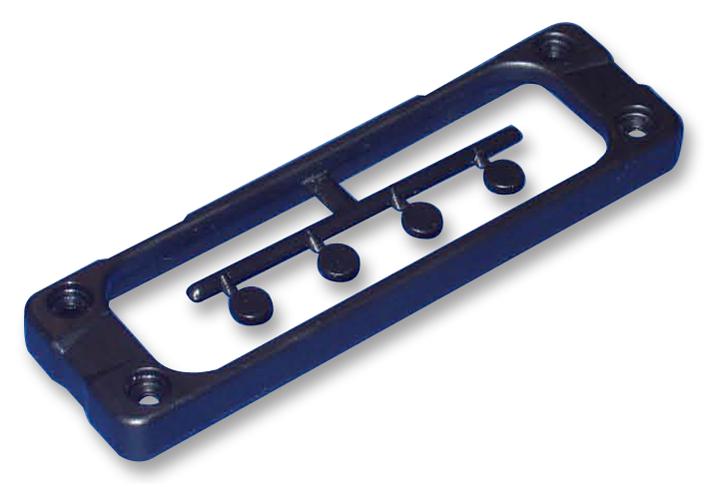 MCZCB1 BEZEL, BLACK, FOR MCRECS CASES MULTICOMP