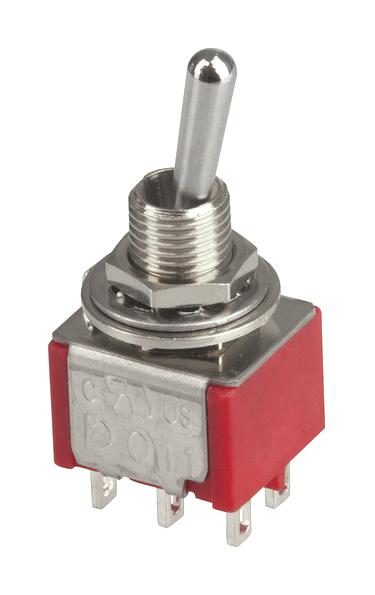1MD6T1B5M1QE SWITCH, SOLDER TAG, DPDT, ON-ON-ON MULTICOMP PRO