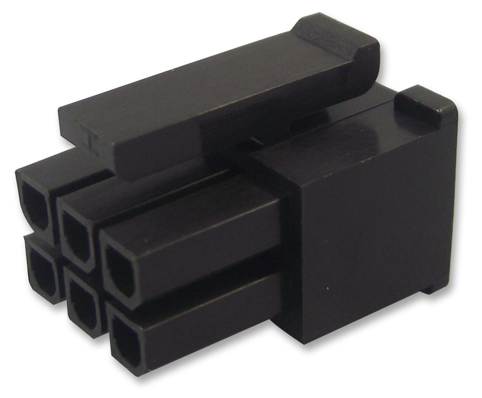 MC34587 CONNECTOR HOUSING, RCPT, 6 WAY, NYLON MULTICOMP PRO