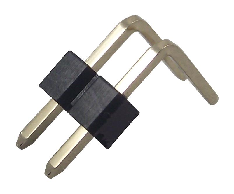 MC34745 HEADER, 1 ROW, R/ANGLE, 2WAY MULTICOMP PRO