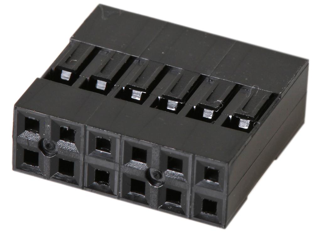 2226B-12 CRIMP HOUSING, 2 ROW, 12WAY MULTICOMP PRO