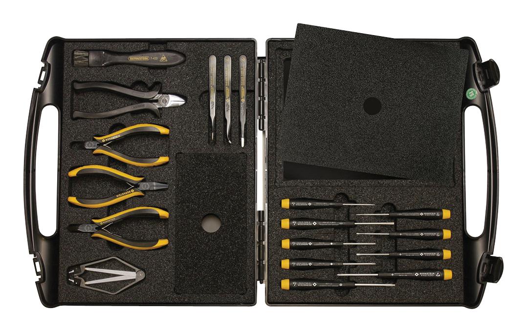 2285 ESD TOOL SET, 18PCS BERNSTEIN WERKZEUGFABRIK