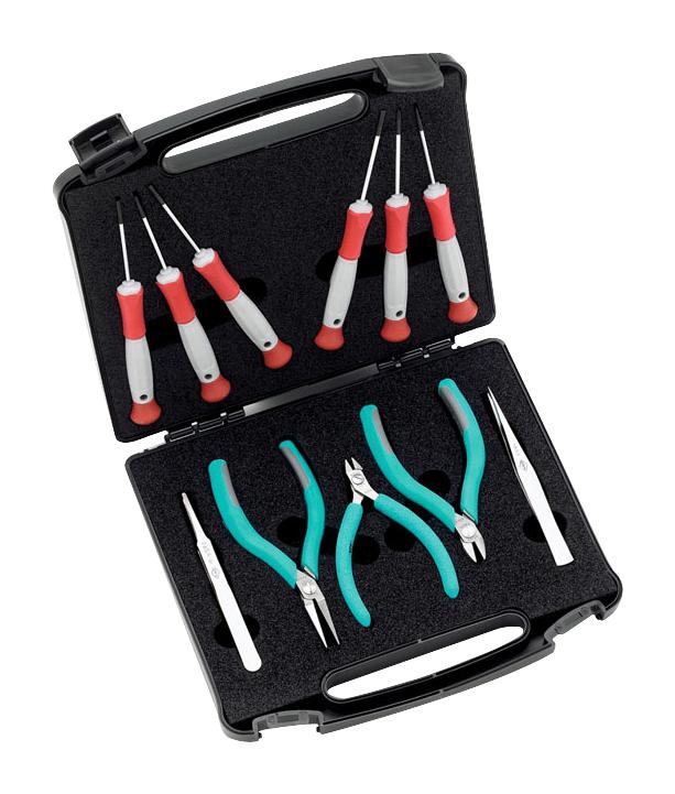 3600KU UNIVERSAL TOOL SET, 11 PCS WELLER EREM