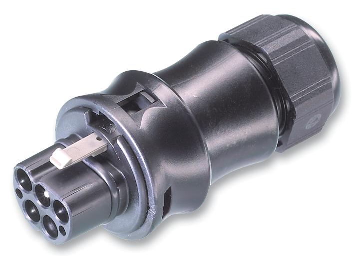 96.052.4053.1 PLUG, 5POLE, 20A, 6-10MM WIELAND ELECTRIC