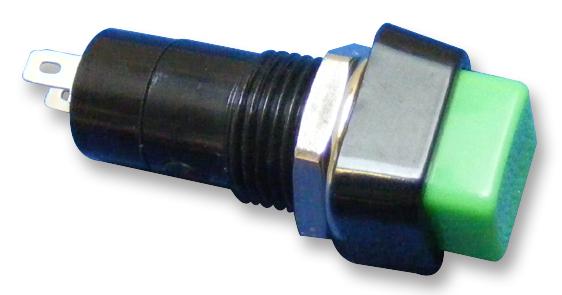 R13-23B-05-BG SWITCH, SPST, LATCHING, GREEN MULTICOMP PRO