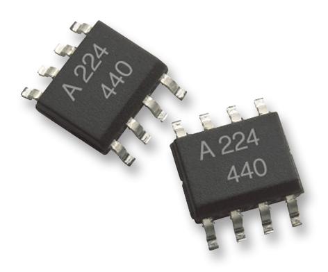 ACPL-224-500E OPTOCOUPLER, DUAL, SMD, AC I/P BROADCOM