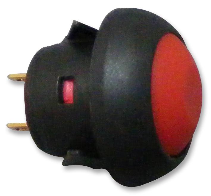 MCPAS6B1M1CE3 SWITCH, PUSH BUTTON, SPST, IP67, RED MULTICOMP PRO