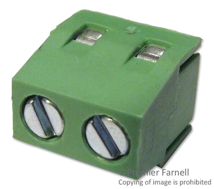 691213710002 TERMINAL BLOCK, WIRE TO BRD, 2POS, 16AWG WURTH ELEKTRONIK