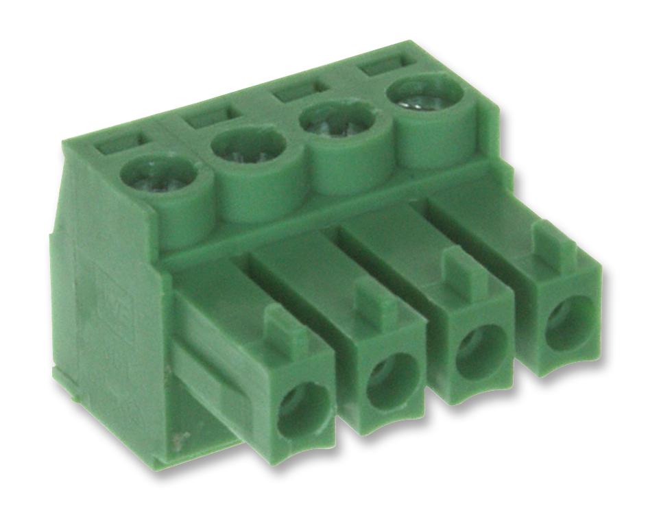 691361300004 TERMINAL BLOCK, PLUGGABLE, 4POS, 16AWG WURTH ELEKTRONIK