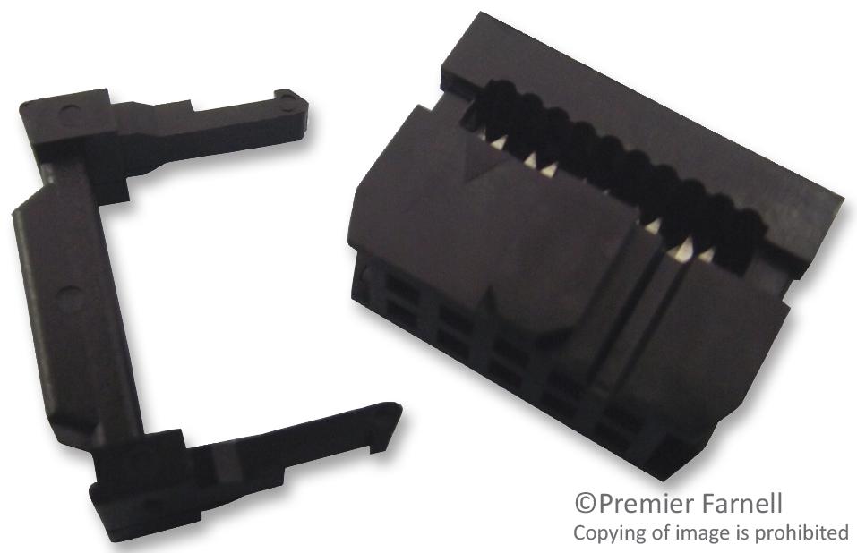 61201023021 CONNECTOR, RECEPTACLE, IDC, 2.54MM, 10P WURTH ELEKTRONIK