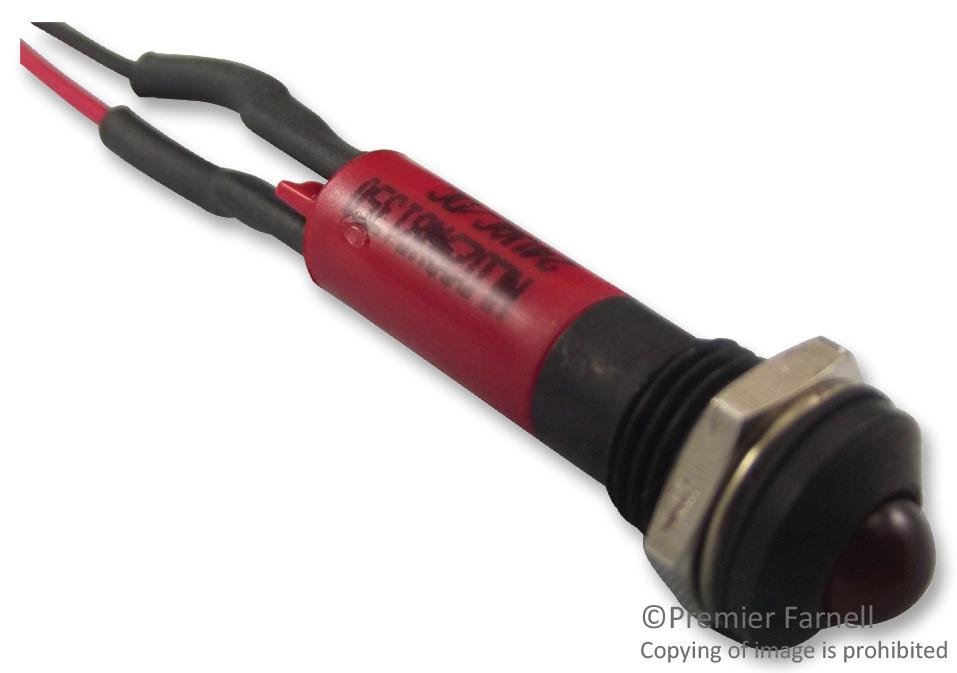 NLD29W813500500 LED INDICATOR, 24V RED NLD ELECTRONIC