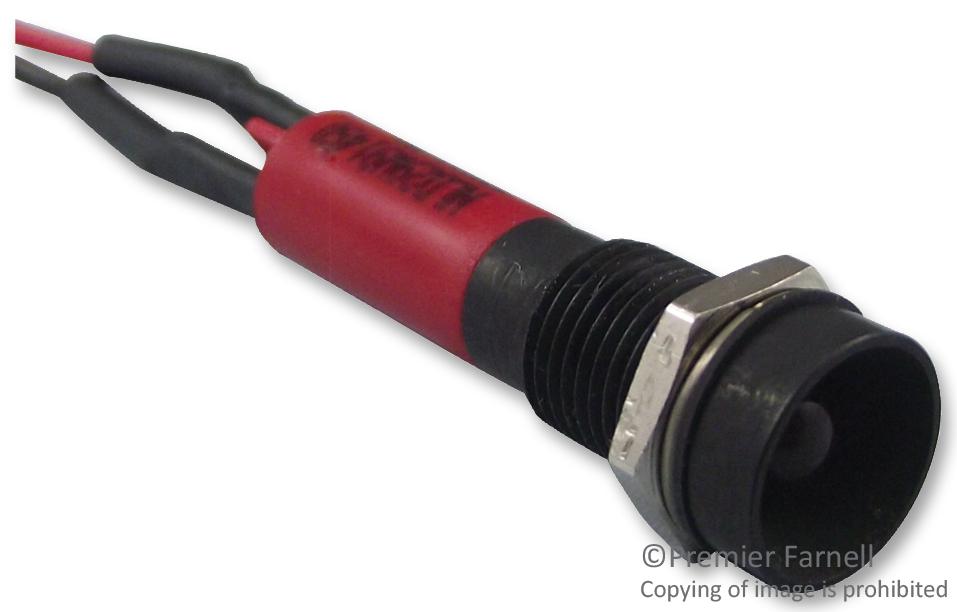 NLD29W914500500 LED INDICATOR, 28V RED NLD ELECTRONIC